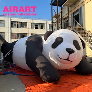 Mascota de la <span class=keywords><strong>película</strong></span> Exhibición Panda grande inflable, modelo animal Adornos de <span class=keywords><strong>película</strong></span> de Panda lindo inflable - Product Image 4