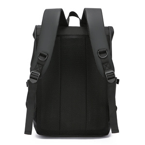 Men's Large Capacity <b>Backpack</b> Casual Waterproof <b>Laptop</b> <b>Backpack</b> Fashionable Textured Design for Work Travel School - Product Image 4