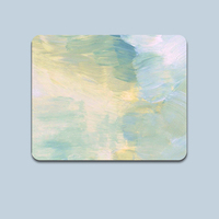 Alas Meja Mouse Pad Custom Logo Motif Lucu Sederhana Gaya INS, Laris Manis