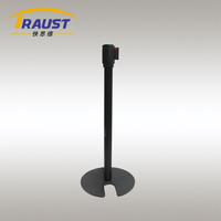 Traust empilable en forme de U file d'attente gestionnaire de ligne Base corde poste foule contrôle pôle support barrière Stanchion