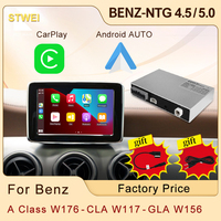 Décodeur CarPlay sans fil Stwei pour Mercedes Benz Ntg 4.5 5.0 Classe A W176 Cla W117 Gla W156 Prise en charge d'Android Auto Airplay CarPlay