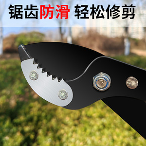 Lopping <b>Shears</b> Stainless Steel 20-30 Mm Pruning Branches Butterfly Structure Orange Plastic Handle Manual Garden <b>Tool</b> - Product Image 5
