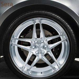 ล้อแม็กซ์ Sera Premium 30 มม. น้ำหนักเบา ขัดเงา สีเงิน ผลิตจากโลหะผสม สำหรับรถซีดานหรูหรารุ่นใหม่ ขนาด 17-20 นิ้ว หรือรถสปอร์ต - Product Image 1