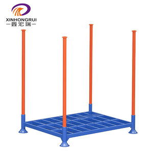 מתקן אחסון צמיגים נייד מתפרק, פלטת רשת תיל מגולוונת מפלדת פחמן עם 5 שכבות - Product Image 1