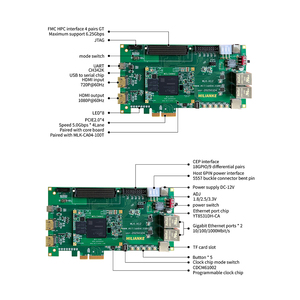 MILIANKE Artix7 Series MLK-H12-CA04-100T/200T DDR3L Flash Storage Development Board for High-Speed Communication <b>Machine</b> MLK-H12 - Product Image 3