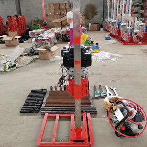 싱다 XD-20BP 소형 배낭식 단일 핸드헬드 6HP 가솔린 다이아몬드 코어 토양 탐사 시추기 최대 20m - Product Image 4