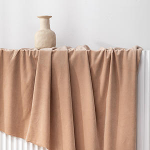 180gsm 두꺼운 리시 벨벳 더치 벨벳 원단 100% 폴리에스터 통기성 PE 코팅 고급 친환경 홈 텍스타일 소파 - Product Image 4