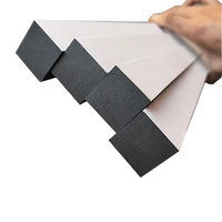 Panneau en mousse EVA noir et blanc haute densité à 38 degrés, rouleau de bricolage, emballage, joint d'étanchéité, matériau de protection durable contre l'eau