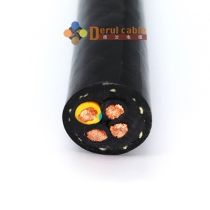 Cable de carrete de tambor revestido de PUR redondo para máquina de túnel de escudo para grúa y polipasto - Product Image 2