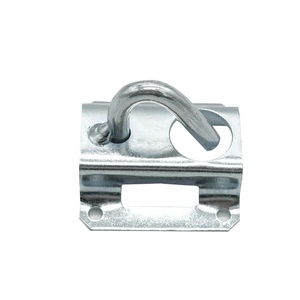 Soporte de poste de acero galvanizado para enganchar abrazadera de tensión de cable de caída Soporte de gancho FTTH para abrazadera de tensión FTTH - Product Image 1