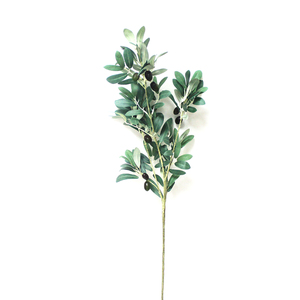 Branches d'<span class=keywords><strong>olivier</strong></span> artificielles avec olives Real Touch Faux feuilles d'<span class=keywords><strong>olivier</strong></span> pour pièce maîtresse <span class=keywords><strong>de</strong></span> vase - Product Image 4