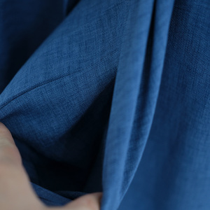 Abaya Classica Jazz Personalizzata in Crepe Semplice, Maniche Lunghe, per Uso Quotidiano e Preghiera, <span class=keywords><strong>Abbigliamento</strong></span> Islamico con Tasche - Product Image 5