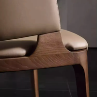 Chaises de salle à manger simples JP Luxury Italian Minimalist Modern Furniture Restaurant Coffee Shop