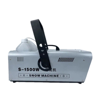 Machine à neige réaliste Yelang 1500W pour fêtes, avec télécommande sans fil, effet de neige, DJ, ambiance festive, mariage, machine à créer une atmosphère de rêve