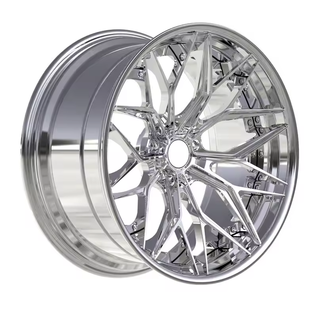 Custom Forged Monoblock 2 Piece 17 18 19 20 21 22 23 24inch Alloy Deep Concave Wheels Chrome Brush Finish Luxury Racing Rims