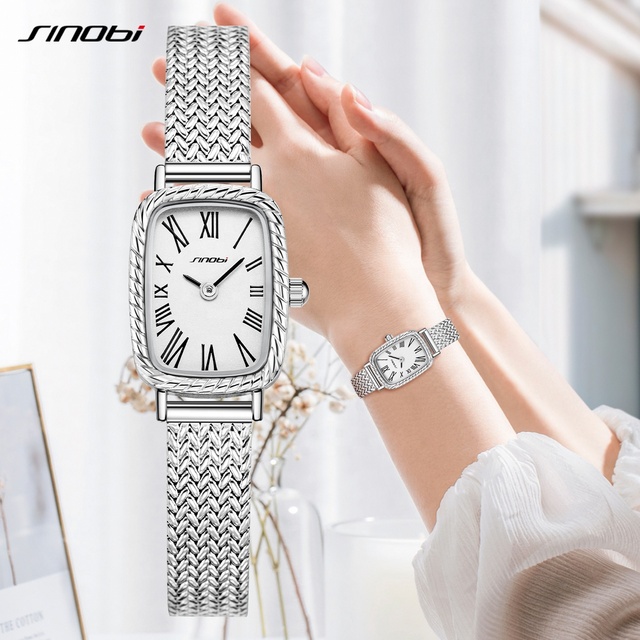 Factory Wholesale Hot Sale New Top Selling Elegant Rose Gold Stainless Steel Strap Ladies Watches Custom Women Watch