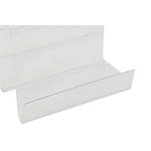 <b>Acrylic</b> Magazine Rack 30x31x25 Inches Multiple Transparent <b>Shelves</b> - Product Image 2