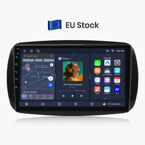 Autoradio Android Junsun Carplay 9 pouces pour Mercedes Benz Smart 2016, lecteur DVD de voiture, écran Android Auto, navigation - Product Image 1