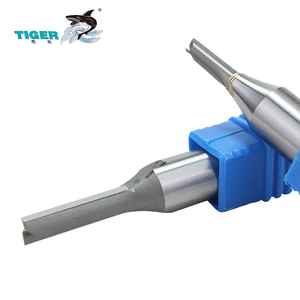 Tiger High Precision Straight Bit Tungsten Steel Carbide <b>CNC</b> Milling Cutter for Woodworking 1/2*6*20 - Product Image 2