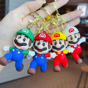 Llaveros Personalizados Promocionales de PVC con Figura 3D de <span class=keywords><strong>Mario</strong></span> Bros, Lindos Regalos para Niños - Product Image 5
