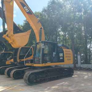 Excavatrice CAT329E d'origine, 29 tonnes, avec godet de 1,45 m³ de capacité, excavatrice sur chenilles d'occasion, modèle CAT329, 90 % neuve. - Product Image 4