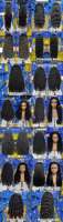 Perruque Cheveux Humains Ondulés Profonds Densité 200% 13x6 HD Lace Frontal Brésilienne 34 Pouces Loose Deep Wave 5x5 Lace Front pour Femmes