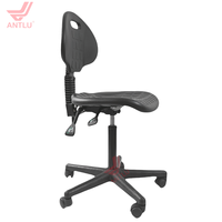 Chaise antistatique PU ESD, tabouret de laboratoire, tabouret industriel pour école, salle, hôpital