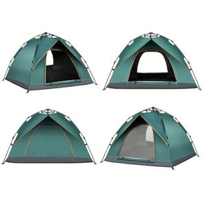 Carpa de Camping Automática, Portátil, Impermeable, para 3-4 Personas, con Protección Solar Instantánea - Product Image 1