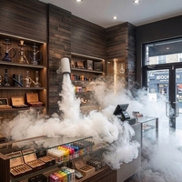 Sistema de Seguridad Antirrobo con Nebulización para Bancos, Almacenes y Hogares, Alarma de Humo con Control Remoto de 12V, Dispositivo Antirrobo