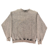 Sweat-shirt unisexe pour homme, 100% coton, col rond, impression personnalisée, finition lavée, imperméable, écologique, tissu 450g, OEM