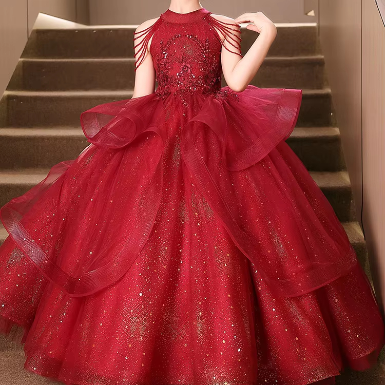 tutu formal dresses Cute A Line Tutu Sparkly Lace Prom DressesSweetheart Hot Pink Sequins