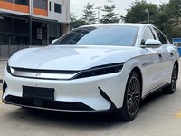 Venta al por mayor de coches eléctricos negros de China, sedán de largo alcance, híbrido DM-p, BYD Han, con modificaciones de asientos, años 2020-2025