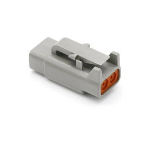 Conector Automotriz para Sensor de Temperatura del Aire de Admisión, 2 Posiciones, Plástico Gris, IP20, Terminación Macho-Hembra - Product Image 1