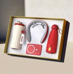 Engravable Companion <b>Gift</b> <b>Set</b> for Employees | Insulated Coffee Mug with Custom Logo & <b>Gift</b> Packaging - Product Image 5