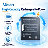 FEITIAN DAYANG V10P 3.8V 4000mAh Baterai Li-ion untuk Pembayaran POS Biometrik PDA Pengumpul Data Perangkat Terminal Pintar Genggam