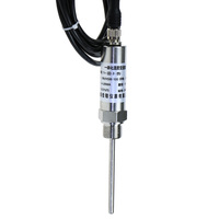 Sanitary Food Viscous Medium Temperature Sensor 4-20ma 0-10v Pt100 Temperature Transmitter Rtd Temperature Transmitter
