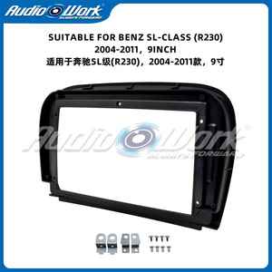 Marco para Pantalla de Coche de 9 Pulgadas, Plug and Play, para Mercedes SL R230 2004 2005 <span class=keywords><strong>2006</strong></span> 2007 2008 2009 2010 2011, Ajuste Perfecto, Sistema Android - Product Image 3