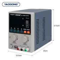 Alimentation CC réglable 3005D+ 30V 5A avec affichage numérique, alimentation de laboratoire en mode CV/CC pour réparation de téléphones portables et électronique