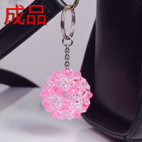 Perles colorées tissées à la main pendentif breloques Animal poisson doré libellule lapin fruits pastèque cerise fraise artisanat porte-clés
