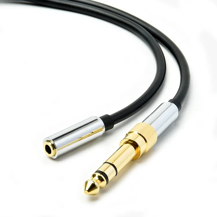 6.35 Mm Nam + Z21:AD21TRS Để 3.5 Mm Nữ Nam Để Stereo Âm Thanh Headphone Jack Adapter Chuyển Đổi Cáp