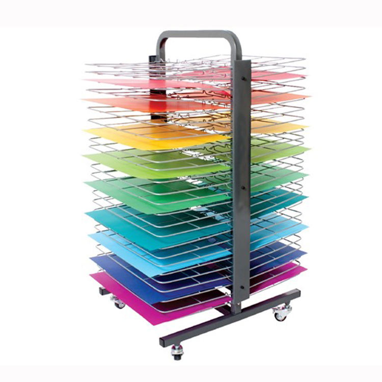 A2 Storage Rack JH-Mech Drying Paper Racks Suitable to A2 Size Paper Easy to Move ...