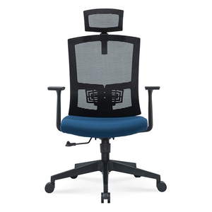 Multifunktionaler Chefsessel mit Armlehnen Stoff <span class=keywords><strong>5</strong></span>-Sterne-Basis Drehstuhl - Product Image 2