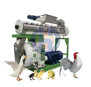 3-5 t/h 55kw Anneau filière 350 granulateur d'aliments SZLH350 modèle concentré d'aliments pour animaux granulés machines d'alimentation pour volailles