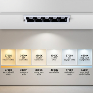 <span class=keywords><strong>Spot</strong></span> encastré linéaire LED Laser Blade pour plafond intérieur L3030 1-15 cellules 5x2W 10x2W 15x2W CRI90 Garantie 5 ans - Product Image 5