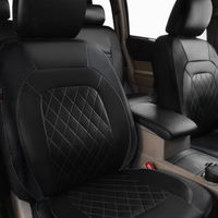 Sarung Jok Mobil Universal Lima Kursi Bahan Polyester Empat Musim Terlaris Lintas Negara untuk Rusia, Amerika Selatan, Meksiko, EBay, Amazon