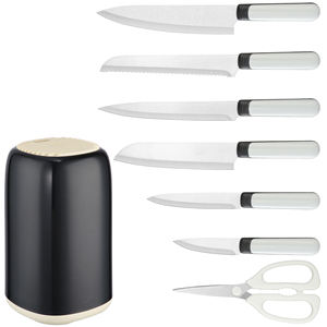 Nouvel ensemble <span class=keywords><strong>de</strong></span> 8 couteaux <span class=keywords><strong>de</strong></span> <span class=keywords><strong>cuisine</strong></span> 2026 avec support, ensemble <span class=keywords><strong>de</strong></span> couteaux <span class=keywords><strong>de</strong></span> <span class=keywords><strong>cuisine</strong></span> en acier inoxydable tranchant et ciseaux - Product Image 4