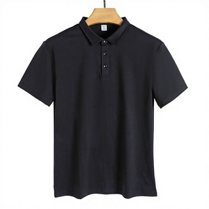 Camisa de Hombre de Manga Corta, 190g GSM, Algodón Mercerizado de Alta Calidad, Cuello Clásico, Estilo Casual de Negocios, Color Sólido, Transpirable, Lavable a Máquina - Product Image 4