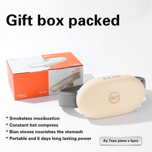 Steinnadel-Beheizter Bauchmassagegürtel Elektrisches Knetmassagegerät für Bauch und Taille Schlankheitsgürtel - Product Image 6