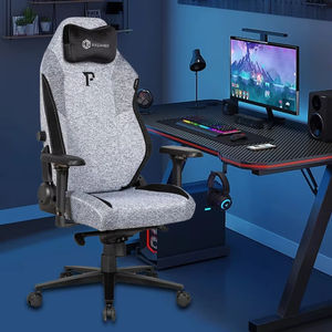 Kursi Gaming Model XL Heavy Duty dengan Sandaran Tinggi, Sandaran Tangan yang Dapat Disesuaikan, Gaya Balap, Kain Berkualitas Tinggi untuk Gamer Profesional Grosir - Product Image 6