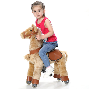 2023 nuovo giro meccanico in fabbrica su animale per bambini da <span class=keywords><strong>3</strong></span> a 6 anni giro in peluche su cavallo - Product Image 3